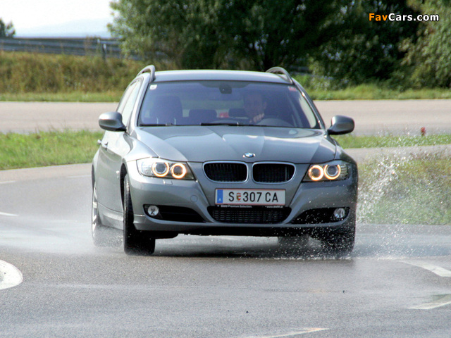 BMW 320d xDrive Touring (E91) 2008–12 images (640 x 480)