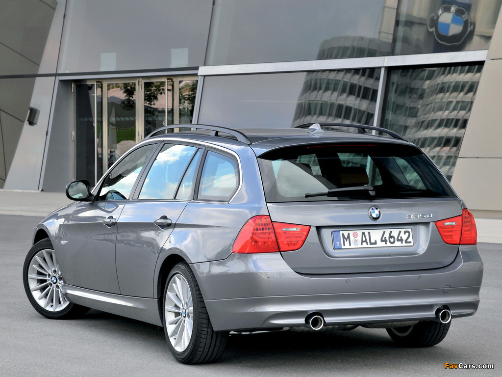 BMW 335d Touring (E91) 2008–12 images (1024 x 768)