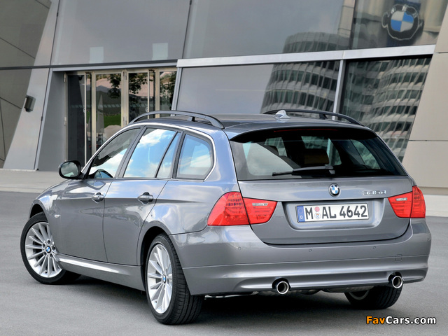 BMW 335d Touring (E91) 2008–12 images (640 x 480)