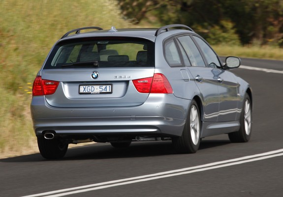 BMW 320d Touring AU-spec (E91) 2008–11 photos