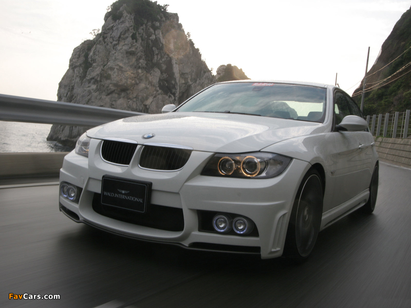 WALD BMW 3 Series Sedan Sports Line Aero Kit (E90) 2008–11 photos (800 x 600)