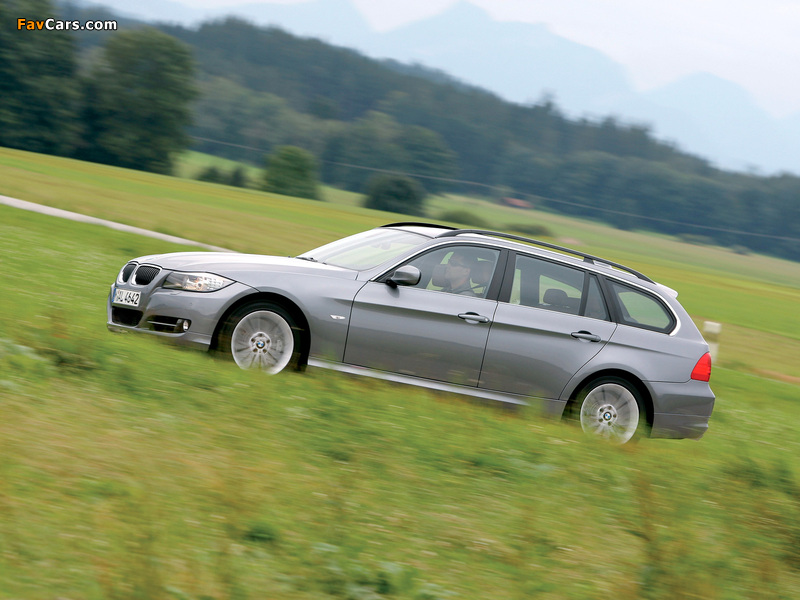 BMW 335d Touring (E91) 2008–12 photos (800 x 600)