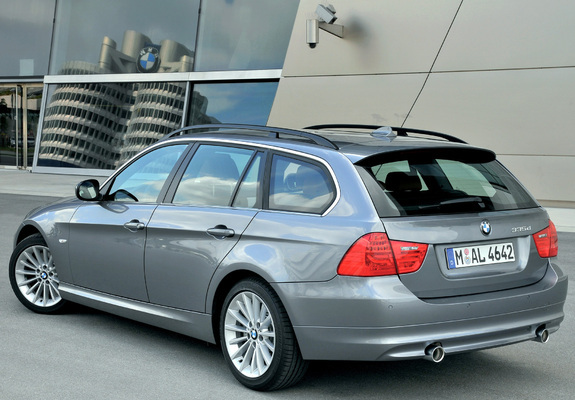 BMW 335d Touring (E91) 2008–12 photos