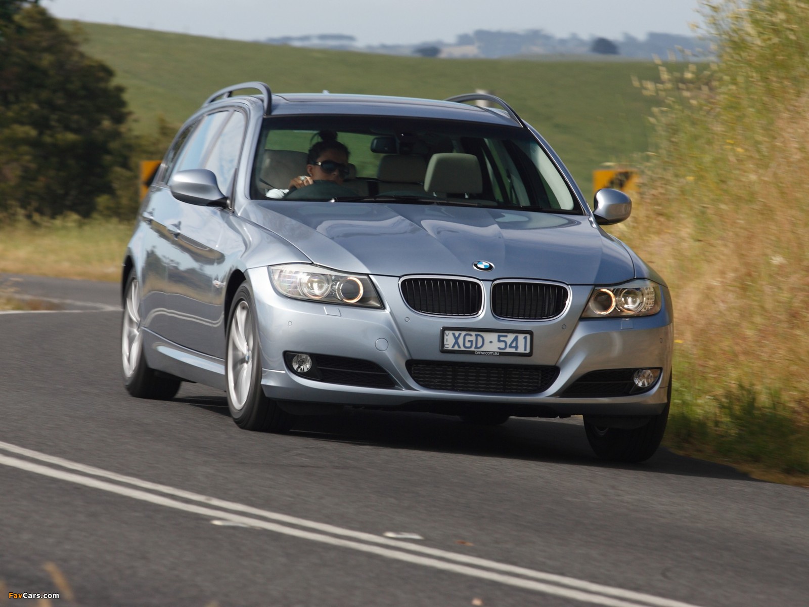 BMW 320d Touring AU-spec (E91) 2008–11 photos (1600 x 1200)