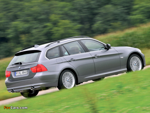 BMW 335d Touring (E91) 2008–12 pictures (640 x 480)