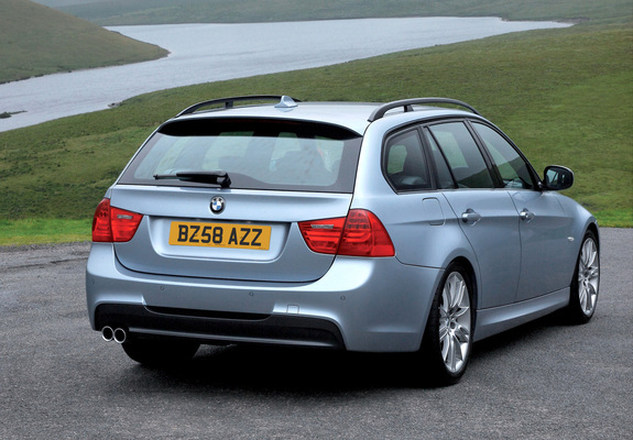 BMW 330d Touring M Sports Package UK-spec (E91) 2008–12 pictures