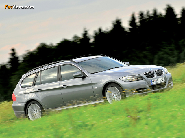 BMW 335d Touring (E91) 2008–12 pictures (640 x 480)