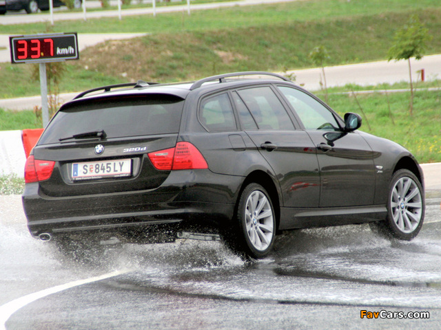 BMW 320d xDrive Touring (E91) 2008–12 pictures (640 x 480)