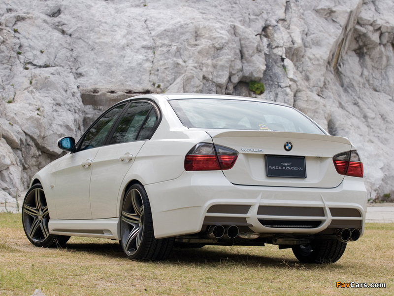 WALD BMW 3 Series Sedan Sports Line Aero Kit (E90) 2008–11 wallpapers (800 x 600)