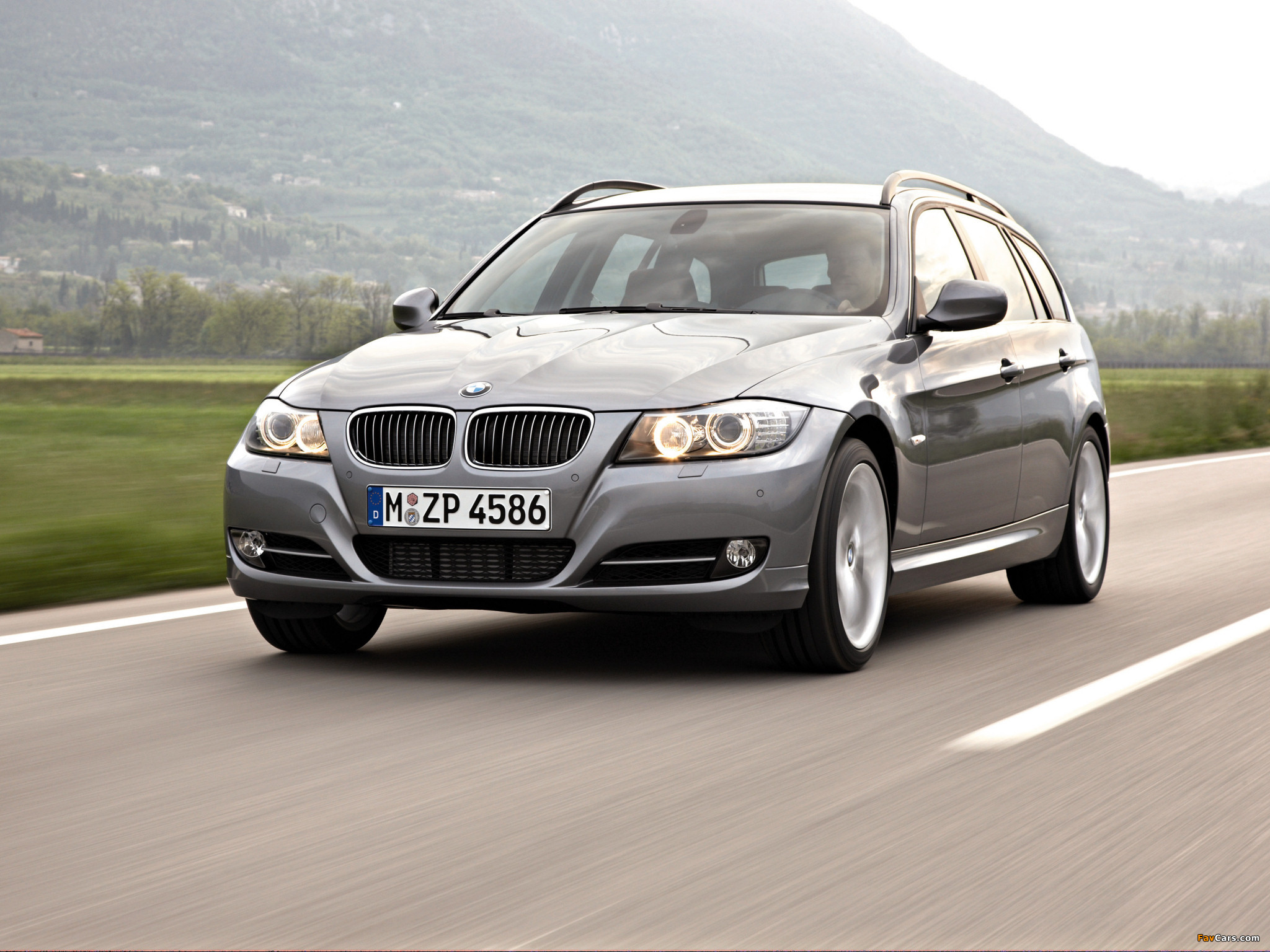 BMW 335d Touring (E91) 2008–12 wallpapers (2048 x 1536)