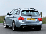 BMW 330d Touring M Sports Package UK-spec (E91) 2008–12 wallpapers