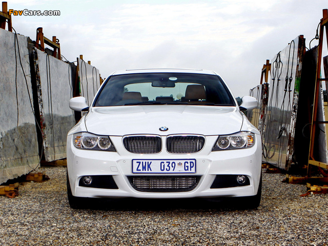 BMW 320d EfficientDynamics Edition ZA-spec (E90) 2009–11 images (640 x 480)