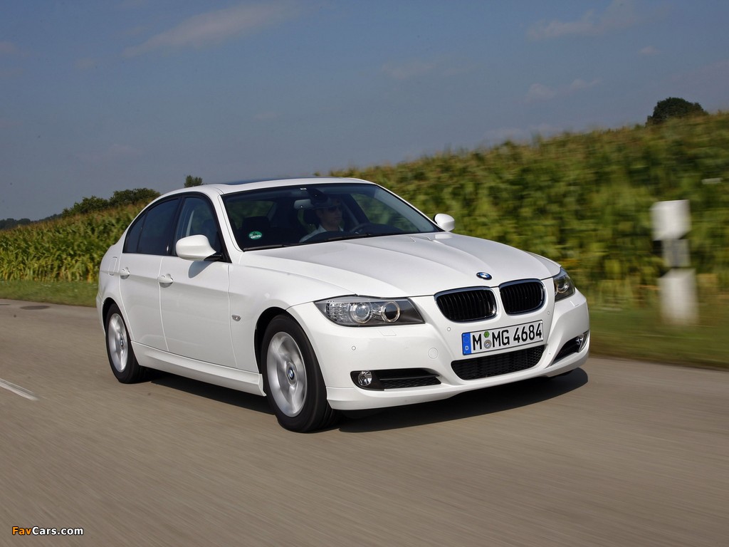 BMW 320d EfficientDynamics Edition (E90) 2009–11 images (1024 x 768)