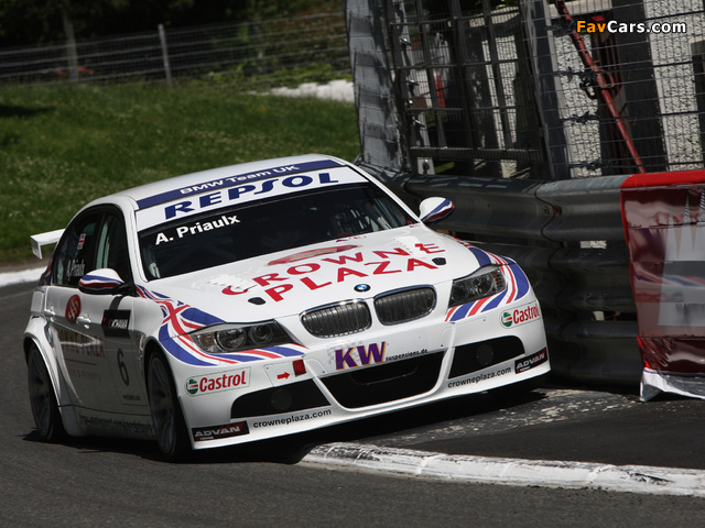 BMW 320si WTCC (E90) 2009–12 images (640 x 480)