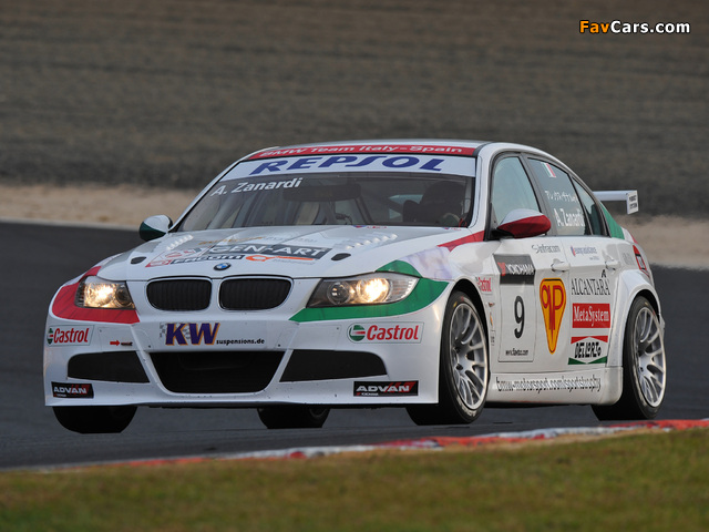 BMW 320si WTCC (E90) 2009–12 images (640 x 480)