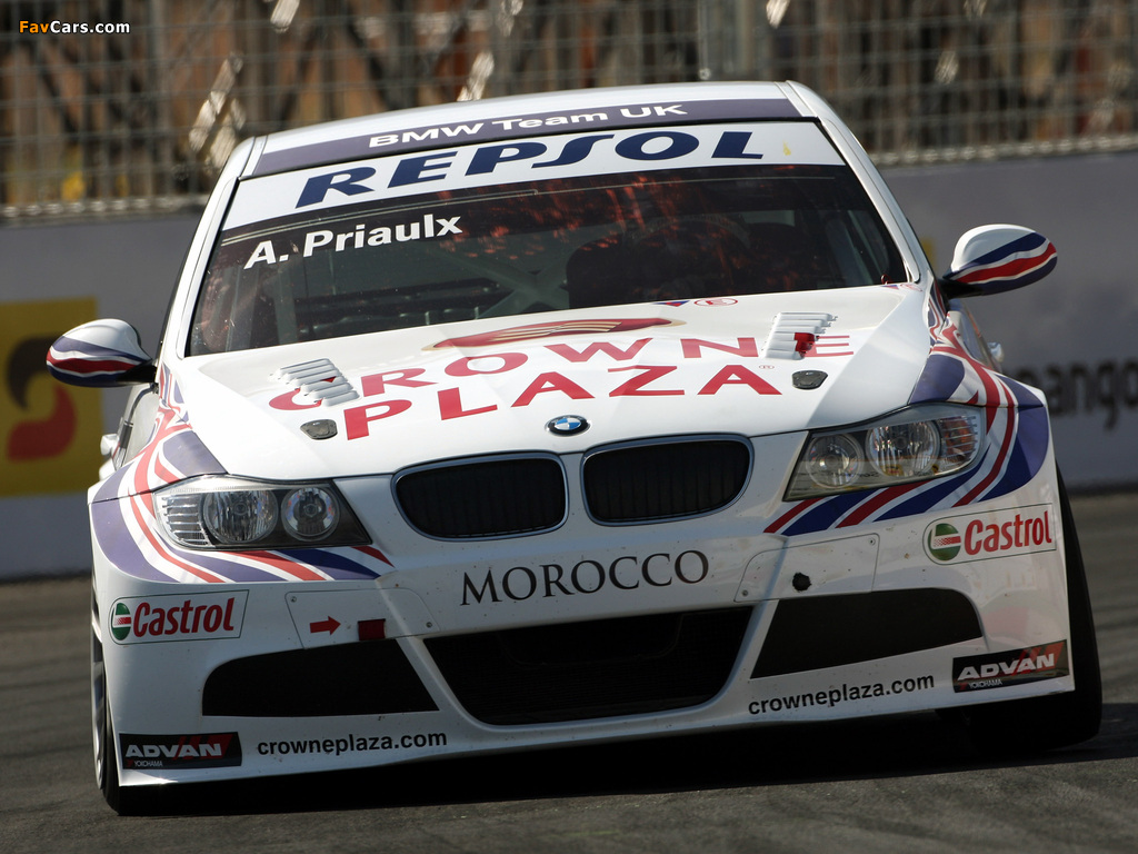 BMW 320si WTCC (E90) 2009–12 photos (1024 x 768)