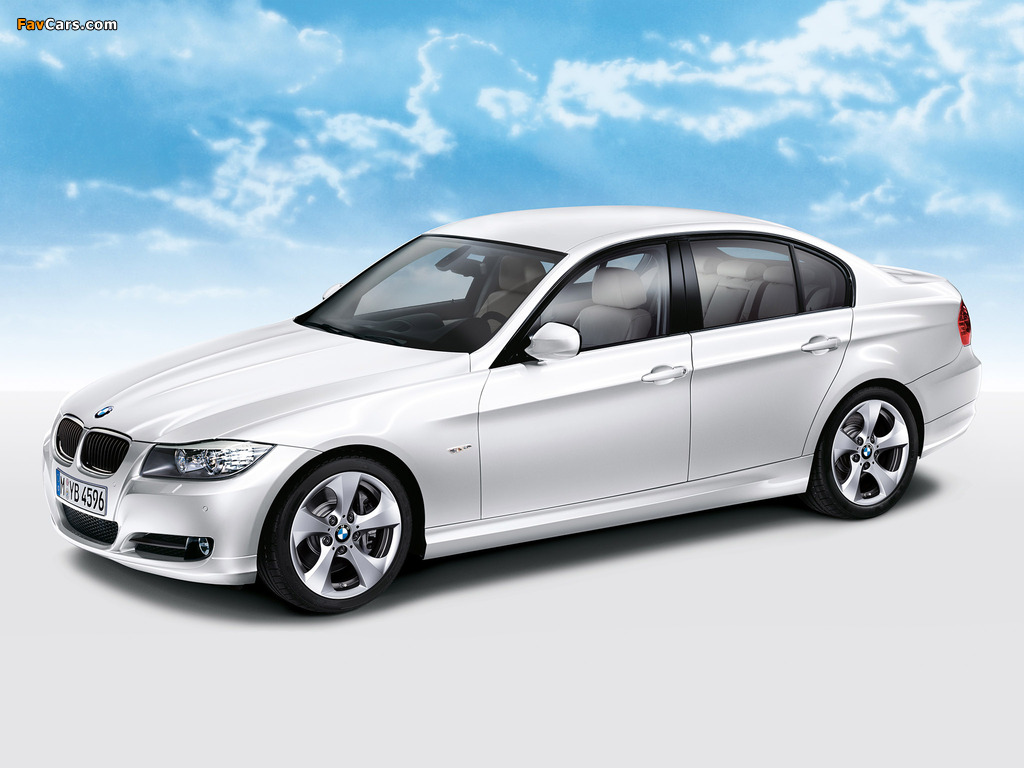 BMW 320d EfficientDynamics Edition (E90) 2009–11 photos (1024 x 768)