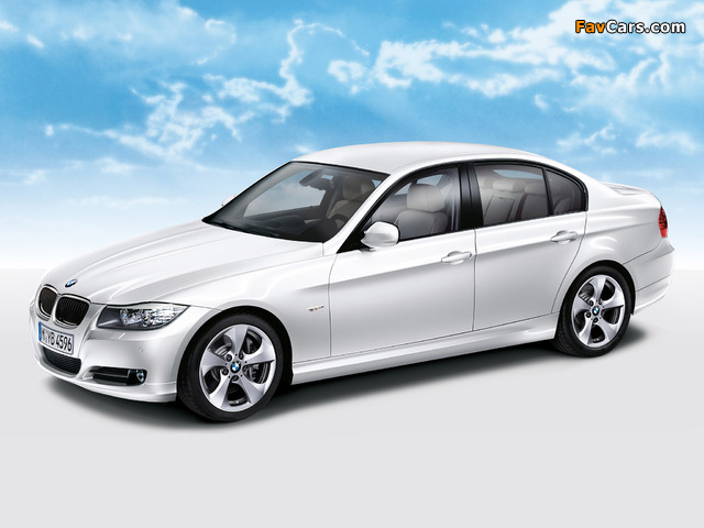 BMW 320d EfficientDynamics Edition (E90) 2009–11 photos (640 x 480)