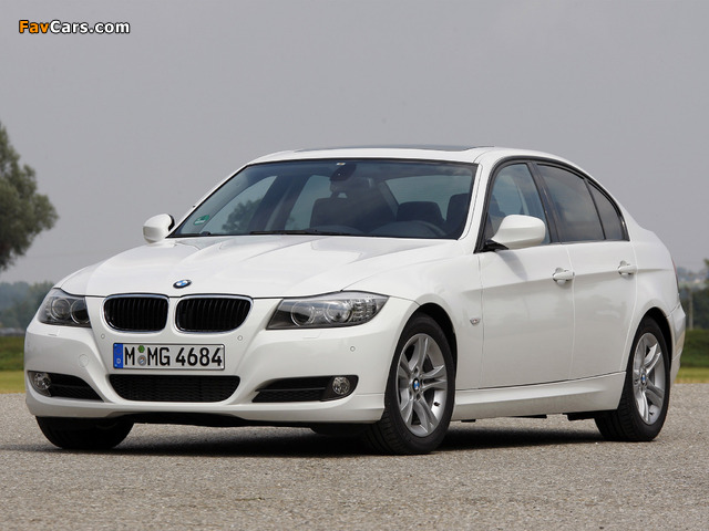 BMW 320d EfficientDynamics Edition (E90) 2009–11 pictures (640 x 480)