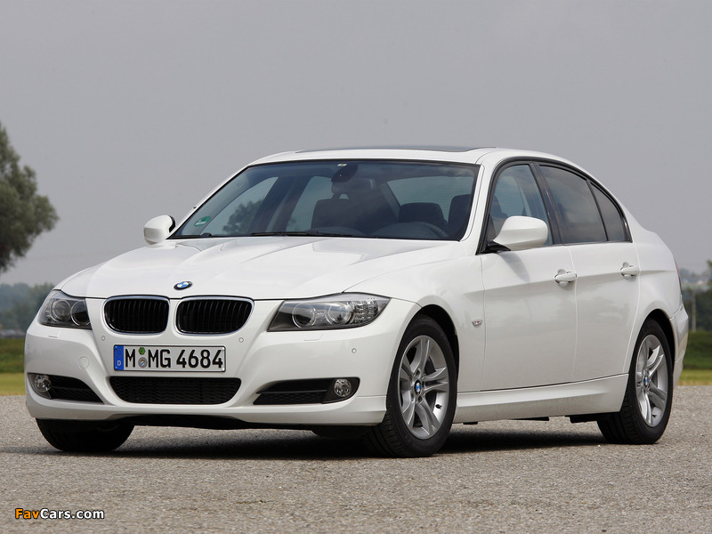 BMW 320d EfficientDynamics Edition (E90) 2009–11 pictures (800 x 600)