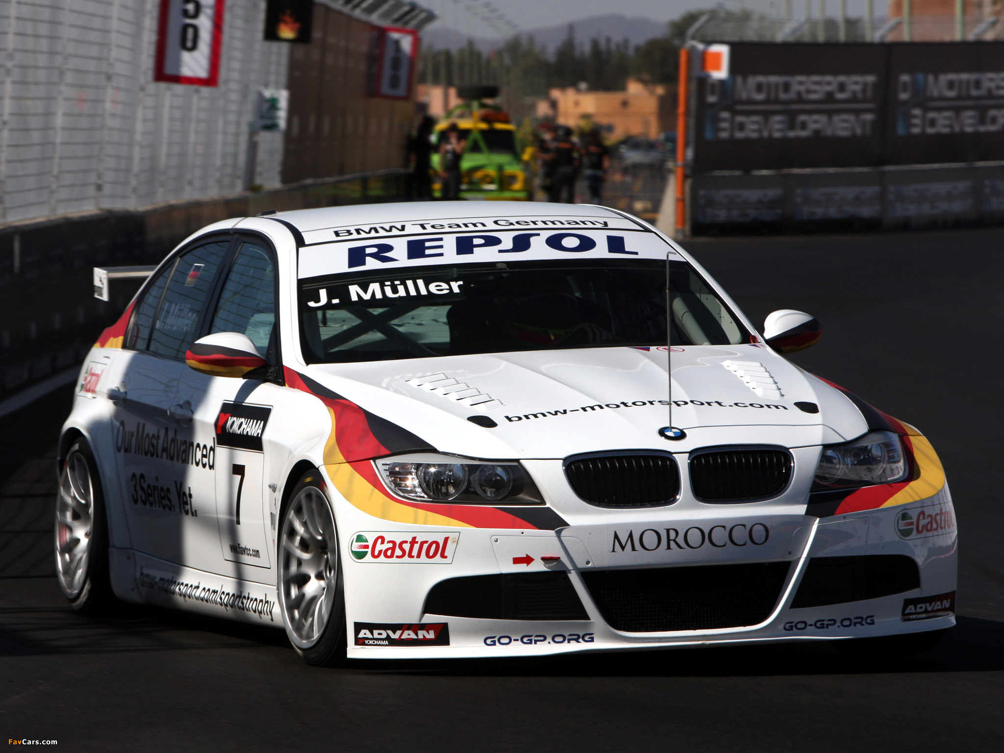 BMW 320si WTCC (E90) 2009–12 pictures (2048 x 1536)