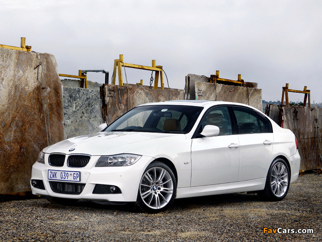 BMW 320d EfficientDynamics Edition ZA-spec (E90) 2009–11 wallpapers (640 x 480)