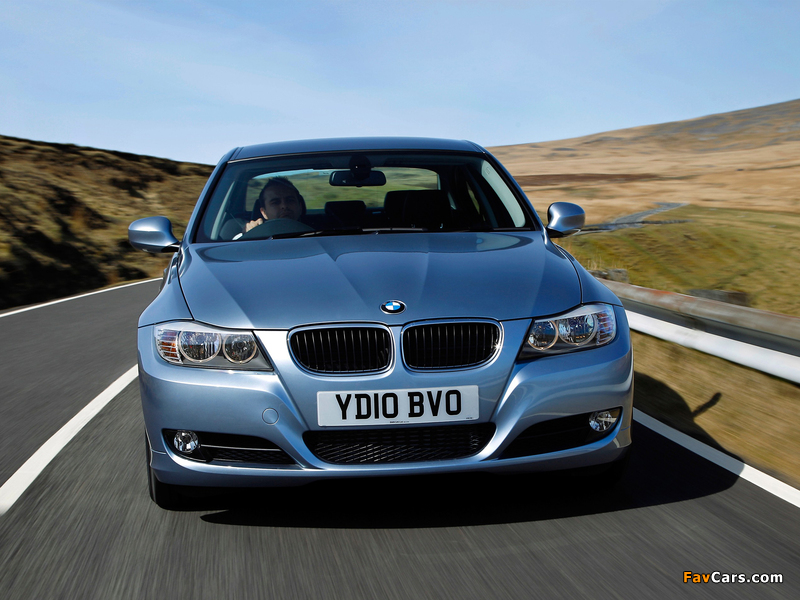 BMW 320d EfficientDynamics Edition UK-spec (E90) 2009–11 wallpapers (800 x 600)