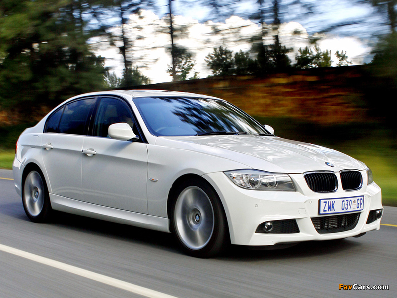 BMW 320d EfficientDynamics Edition ZA-spec (E90) 2009–11 wallpapers (800 x 600)