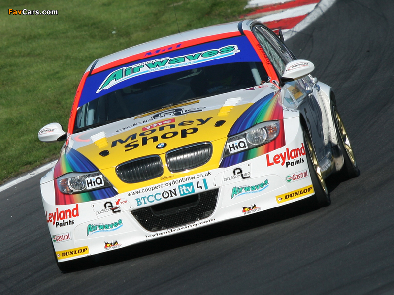 BMW 320si BTCC (E90) 2009–12 wallpapers (800 x 600)