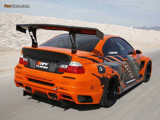 HPF BMW M3 Turbo Stage 4 (E46) 2009 wallpapers (640 x 480)