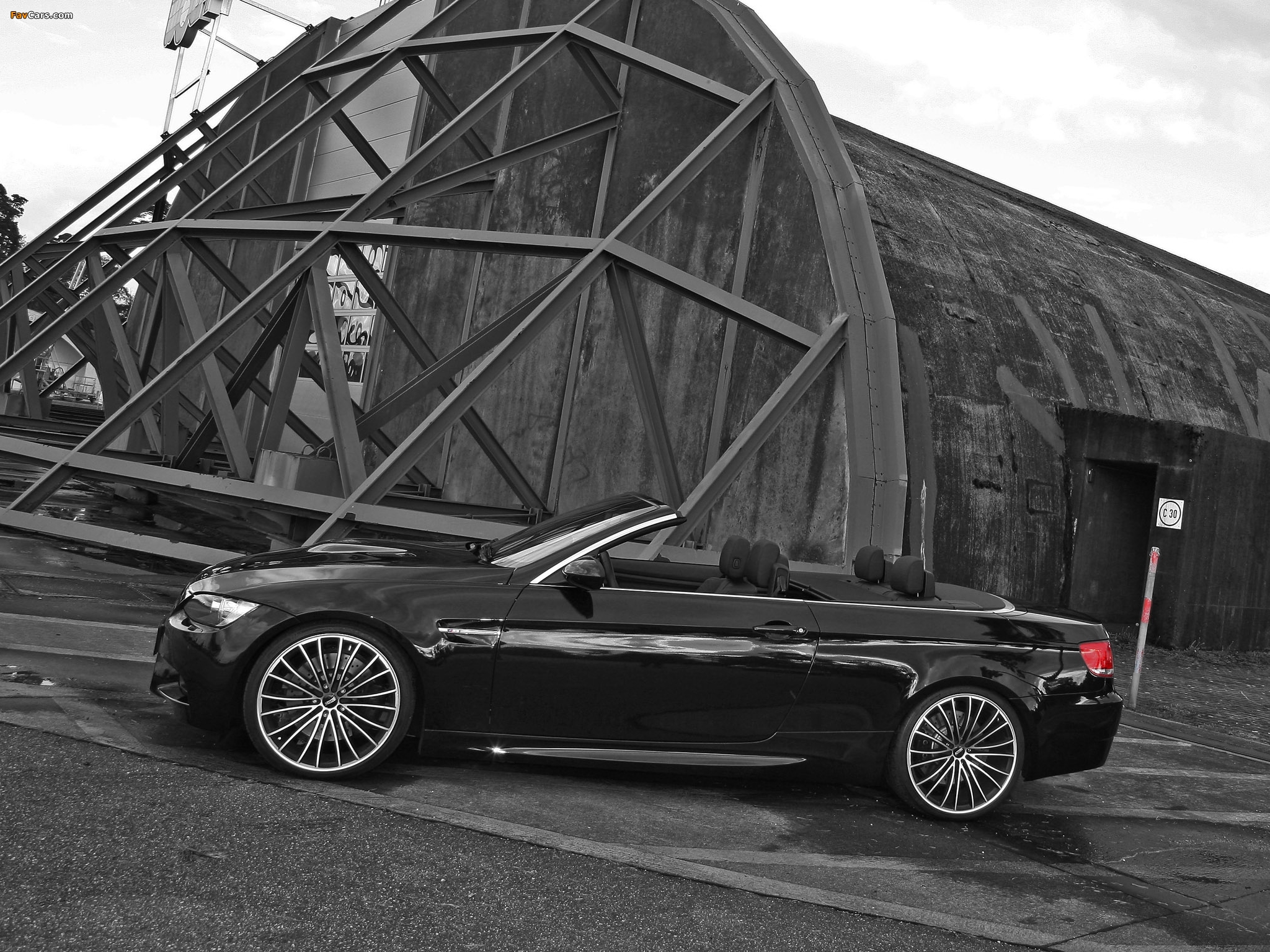 ATT BMW M3 Cabrio Thunderstorm (E93) 2009 wallpapers (2048 x 1536)