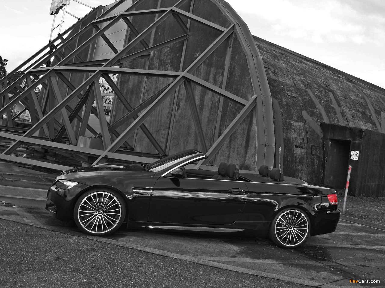 ATT BMW M3 Cabrio Thunderstorm (E93) 2009 wallpapers (1280 x 960)