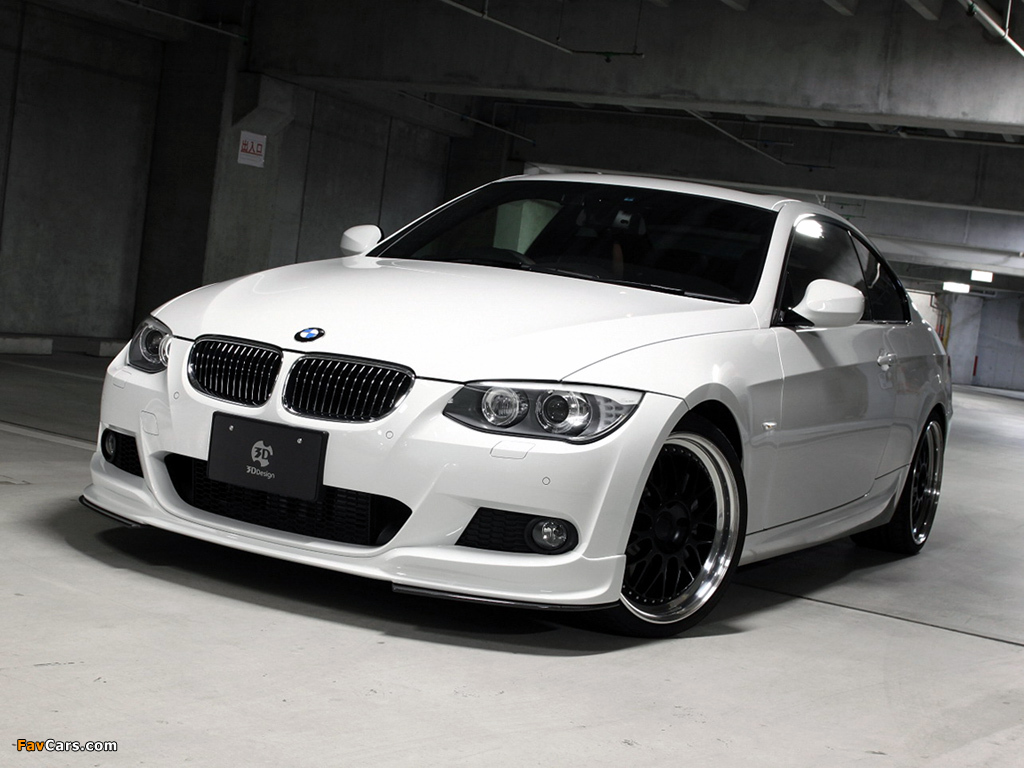 3D Design BMW 3 Series Coupe (E92) 2010 images (1024 x 768)