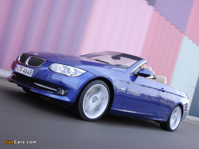 BMW 335i Cabrio (E93) 2010 images (640 x 480)