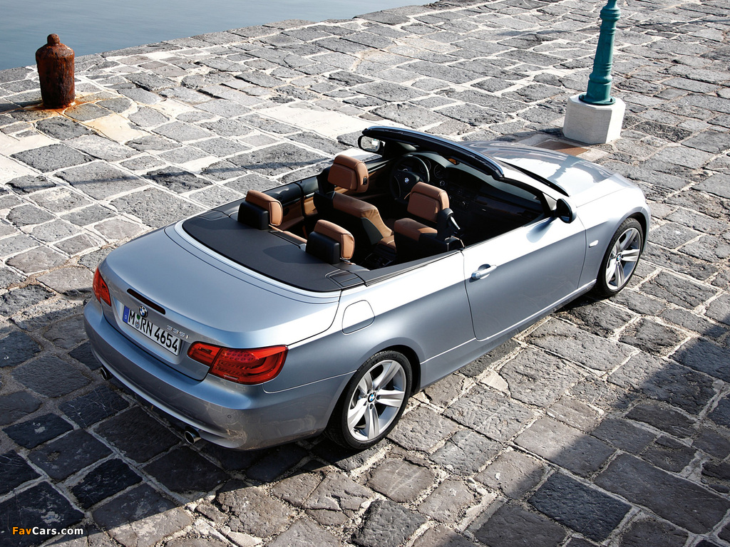 BMW 335i Cabrio (E93) 2010 photos (1024 x 768)