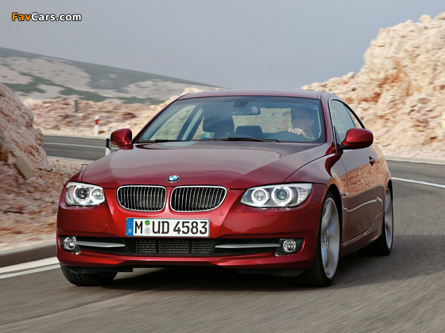 BMW 335i Coupe (E92) 2010 photos (640 x 480)