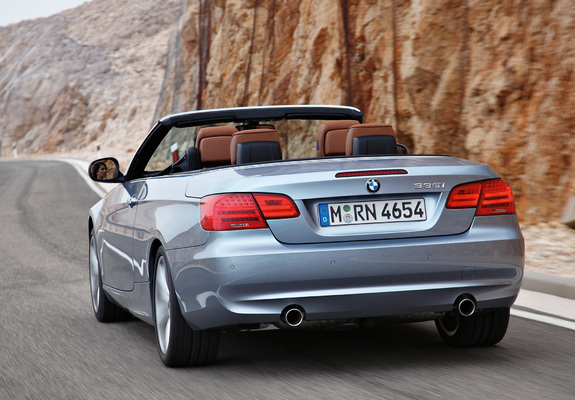 BMW 335i Cabrio (E93) 2010 pictures