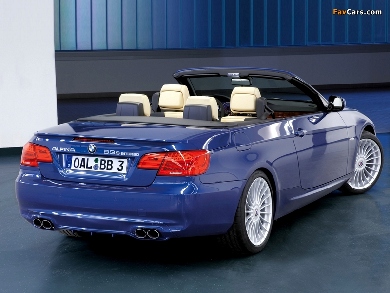 Alpina B3 S Bi-Turbo Cabrio (E93) 2010 pictures (800 x 600)