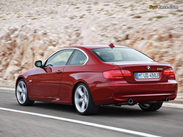 BMW 335i Coupe (E92) 2010 pictures (640 x 480)