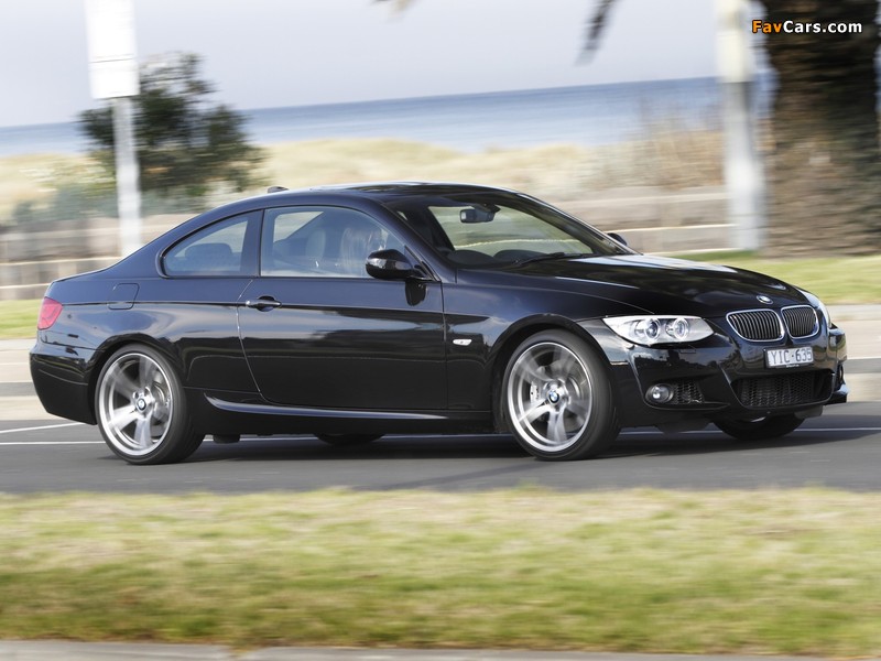 BMW 335i Coupe M Sports Package AU-spec (E92) 2010 pictures (800 x 600)
