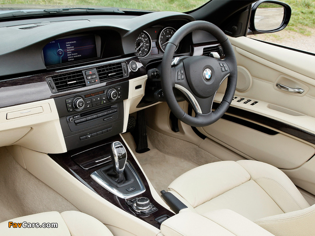 BMW 335i Cabrio UK-spec (E93) 2010 wallpapers (640 x 480)