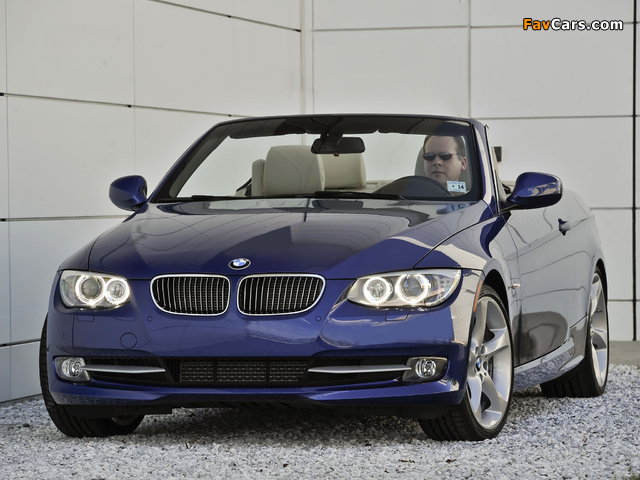 BMW 335i Cabrio US-spec (E93) 2010 wallpapers (640 x 480)