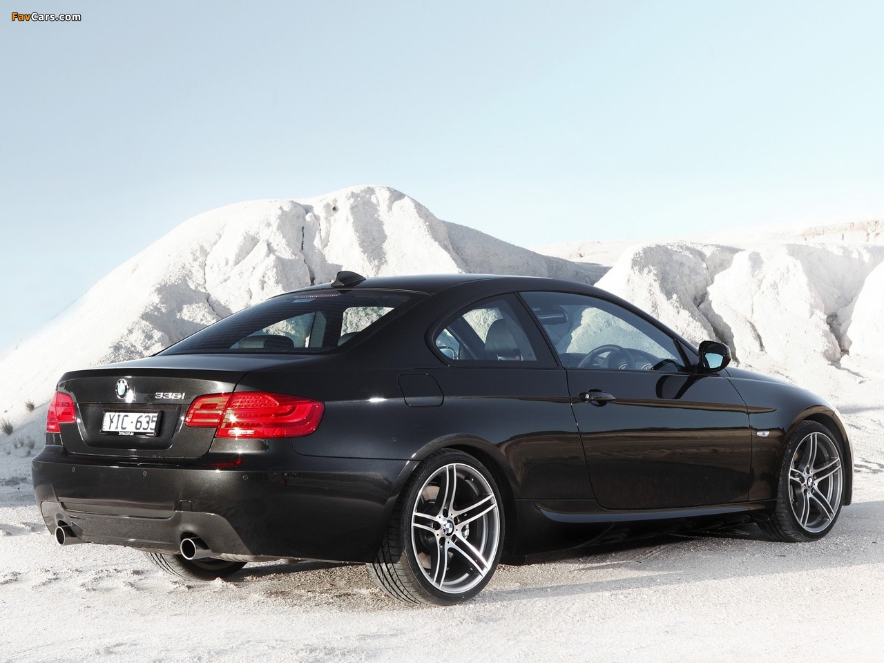 BMW 335i Coupe M Sports Package AU-spec (E92) 2010 wallpapers (1280 x 960)