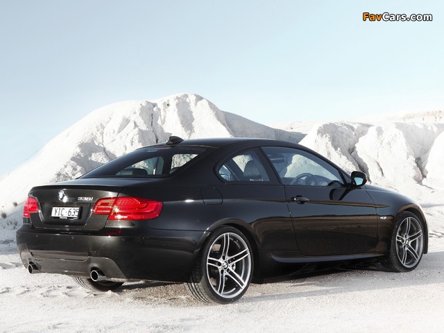 BMW 335i Coupe M Sports Package AU-spec (E92) 2010 wallpapers (640 x 480)
