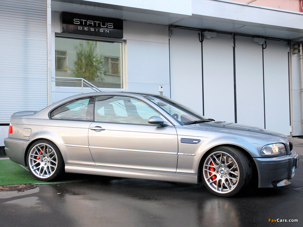 Status Design BMW M3 CSL Coupe (E46) 2011 images (1024 x 768)