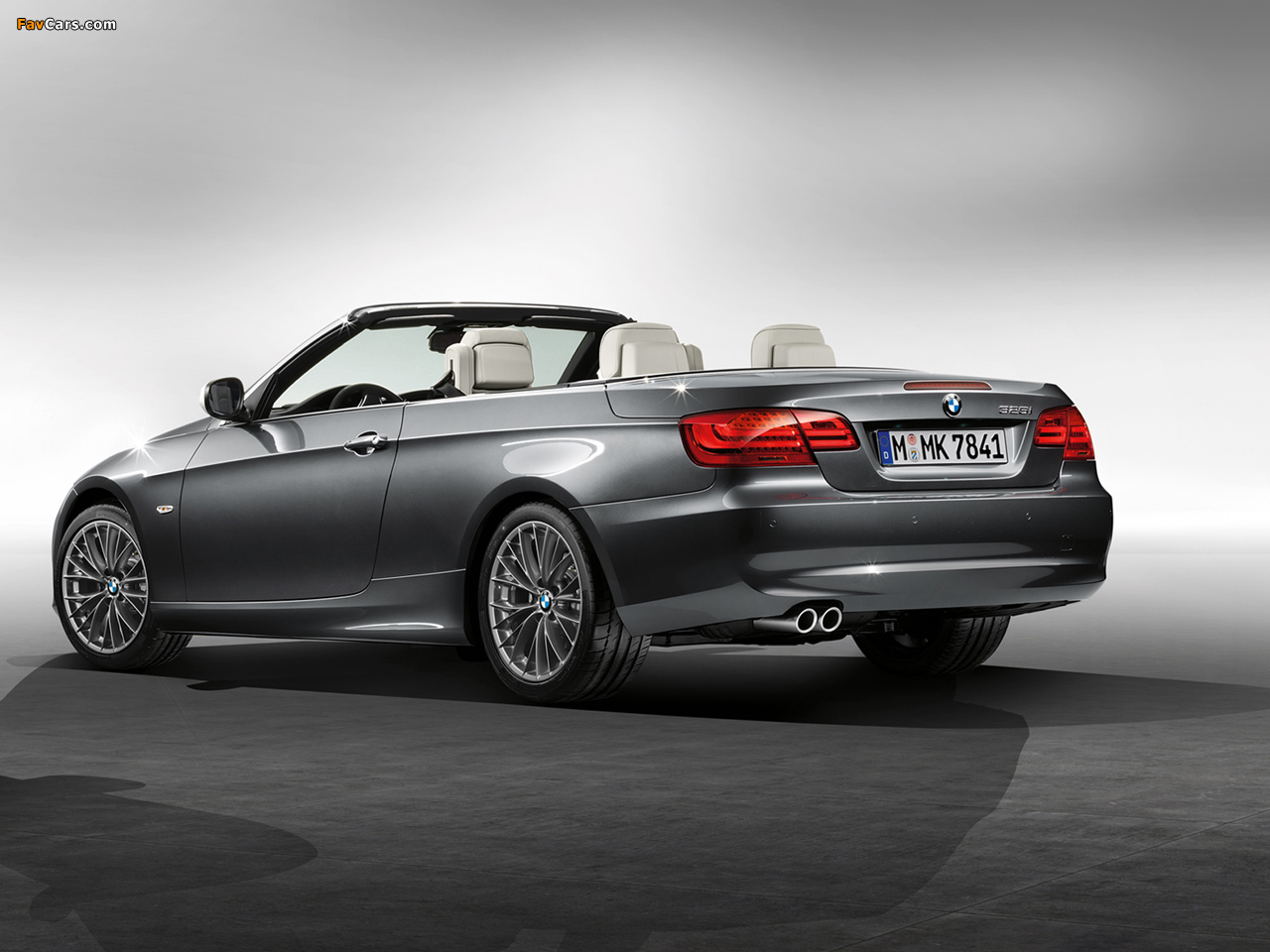 BMW 325i Cabrio Edition Exclusive (E93) 2011 photos (1280 x 960)