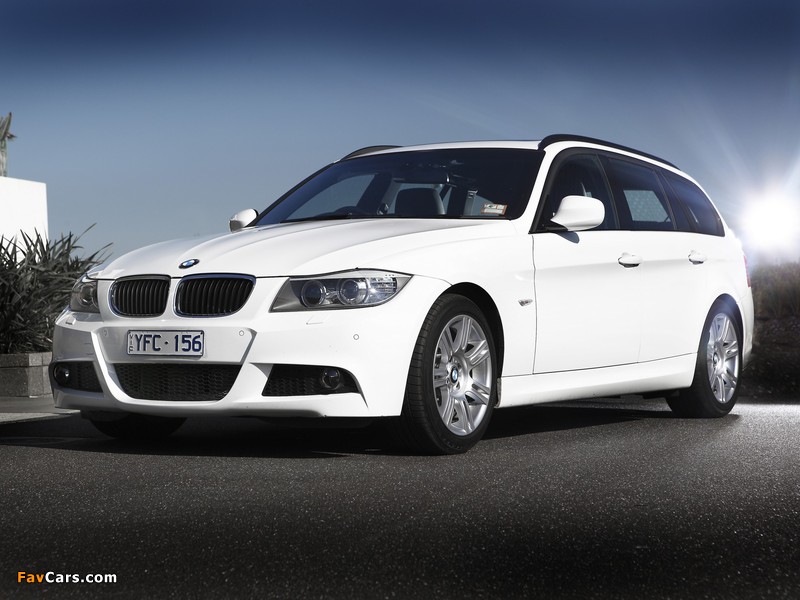 BMW 320d Touring M Sports Package AU-spec (E91) 2011 pictures (800 x 600)