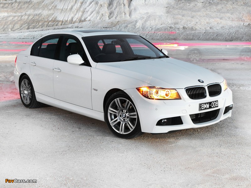 BMW 325i Sedan M Sports Package AU-spec (E90) 2011 wallpapers (800 x 600)