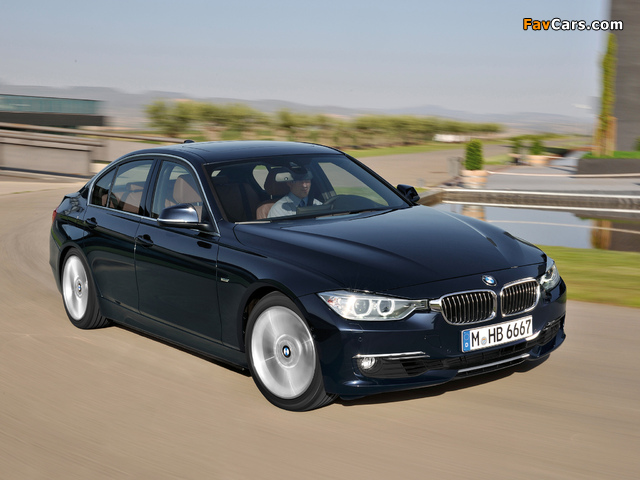 BMW 328i Sedan Luxury Line (F30) 2012 images (640 x 480)