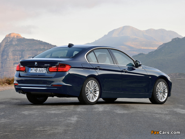 BMW 328i Sedan Luxury Line (F30) 2012 images (640 x 480)